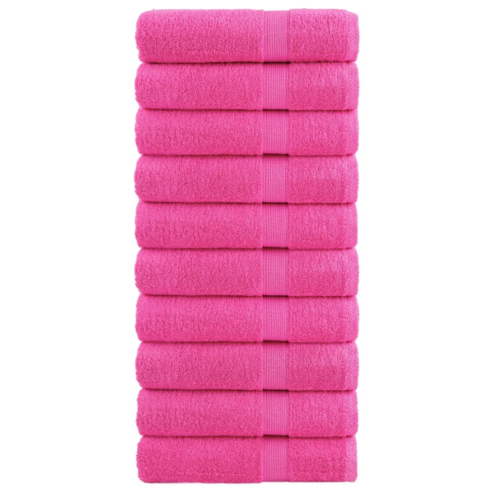 Serviettes De Bain De Qualité Supérieure Solund 2 Pcs 600G/M² Rose