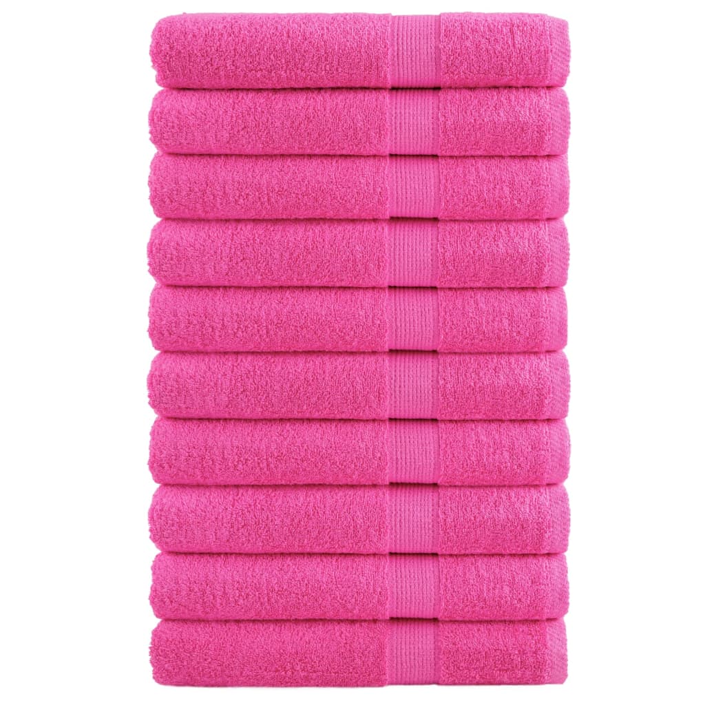 Serviettes De Bain De Qualité Supérieure Solund 2 Pcs 600G/M² Rose