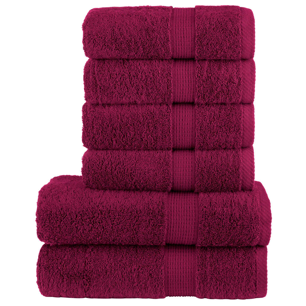 Ensemble De Serviettes De Qualité Supérieure Solund 6 Pcs
