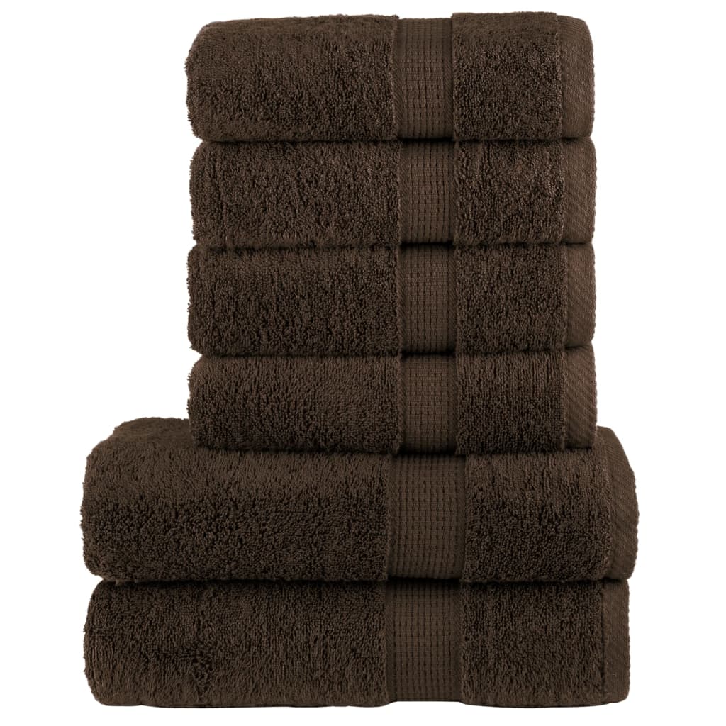 Ensemble De Serviettes De Qualité Supérieure Solund 6 Pcs