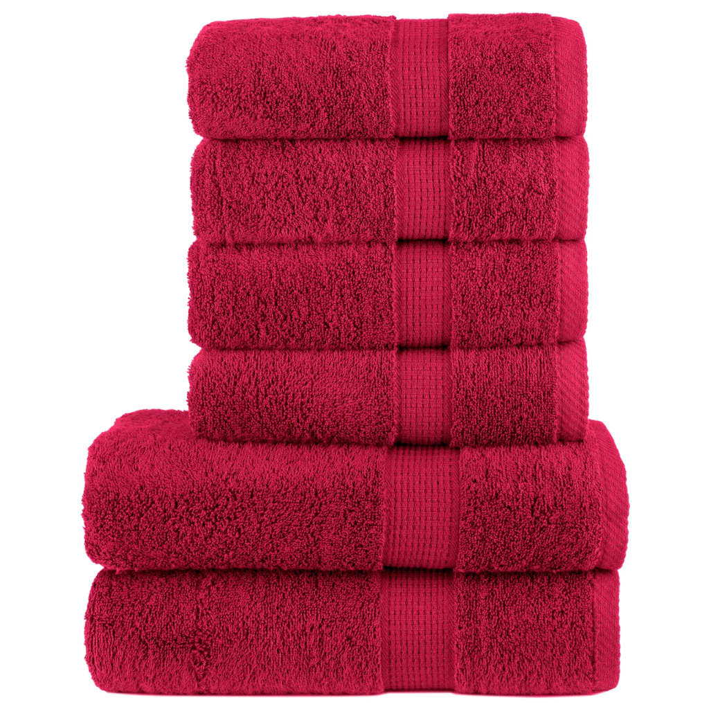 Ensemble De Serviettes De Qualité Supérieure Solund 6 Pcs