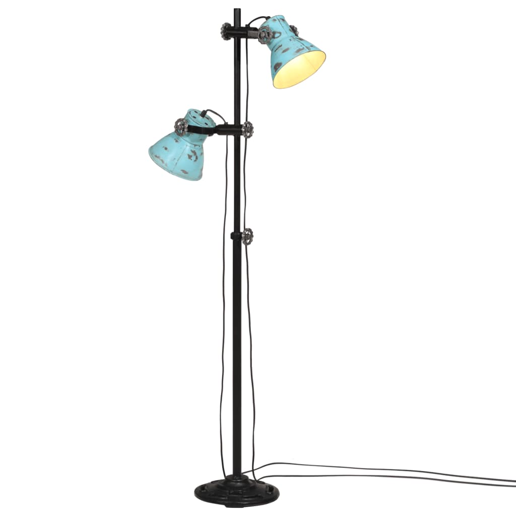 Lampadaire Avec 2 Abat-Jour E27 Fonte