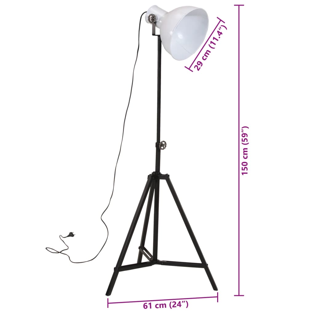Lampadaire 25 W 61X61X90/150 Cm E27