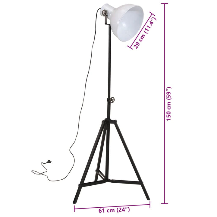Lampadaire 25 W 61X61X90/150 Cm E27