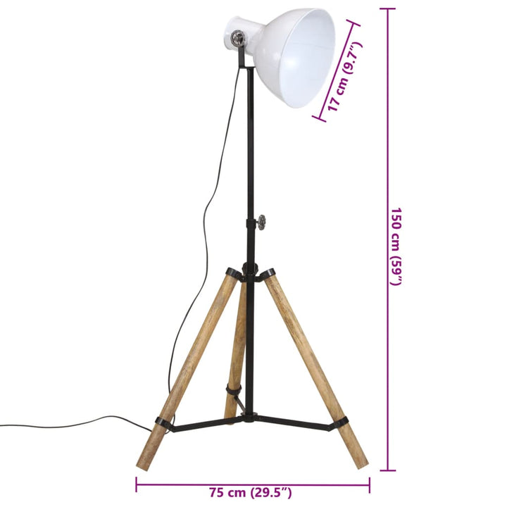 Lampadaire 25 W 75X75X90-150 Cm E27