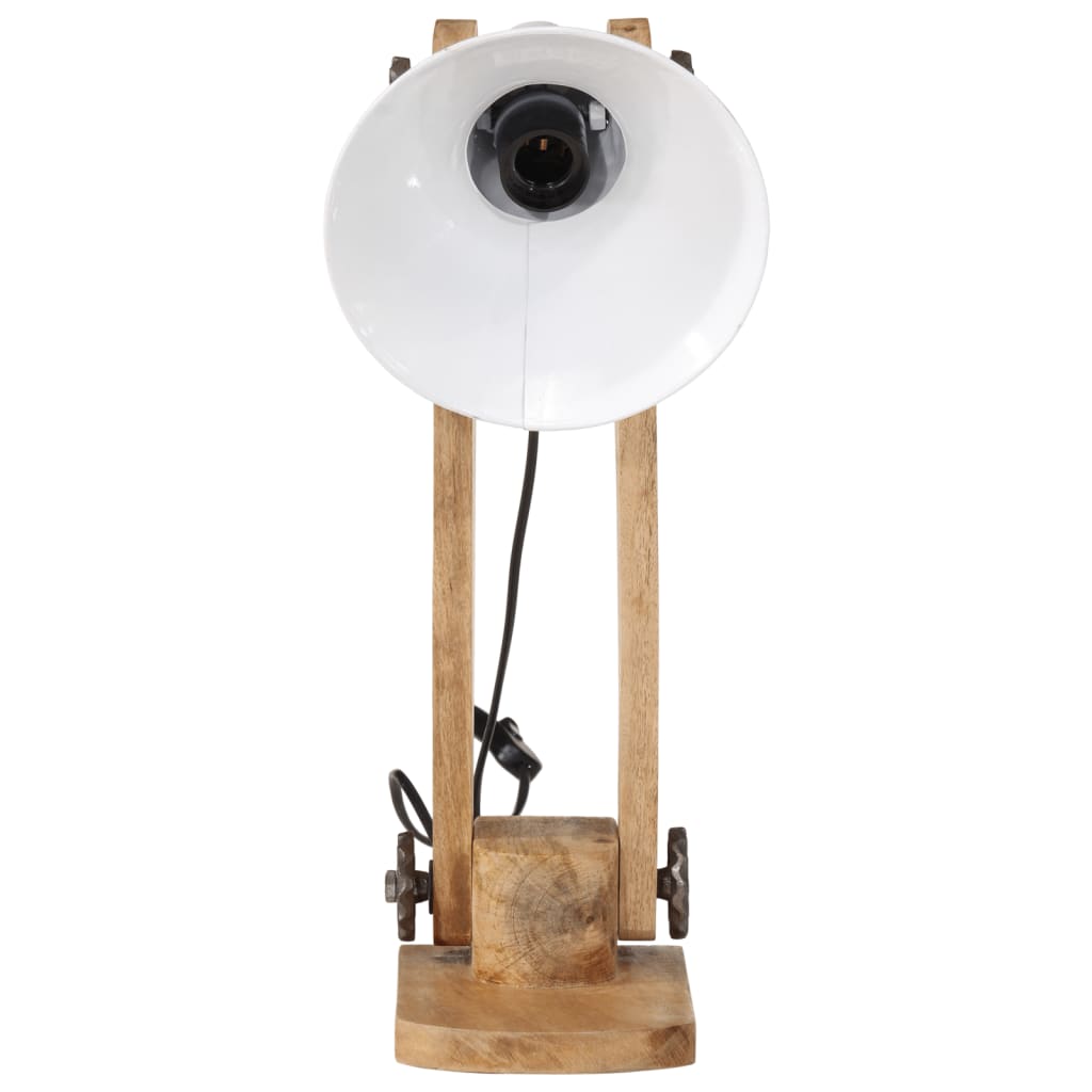 Lampe De Bureau 25 W 23X13X52 Cm E27 Blanc