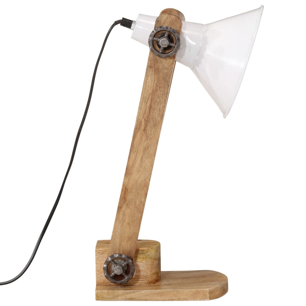 Lampe De Bureau 25 W 23X13X52 Cm E27 Blanc