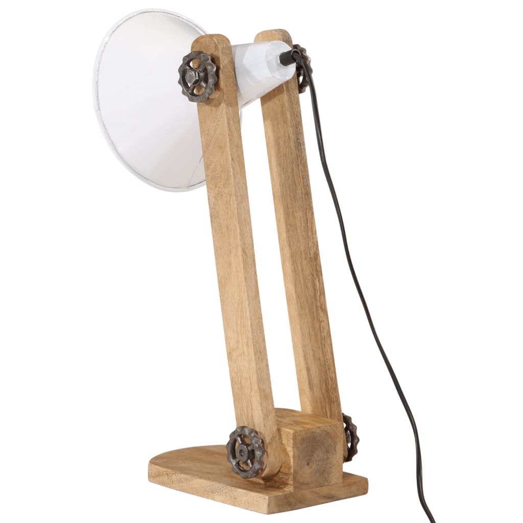 Lampe De Bureau 25 W 23X13X52 Cm E27 Blanc