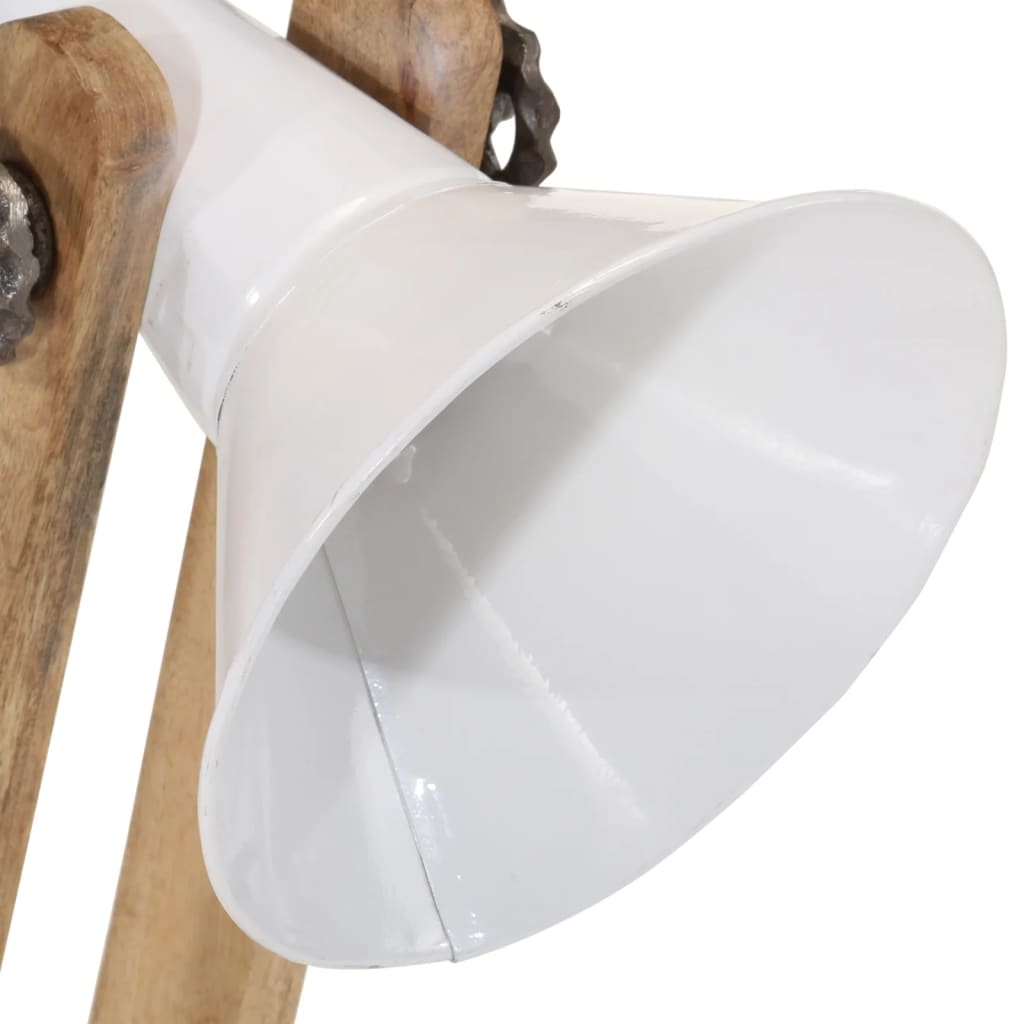Lampe De Bureau 25 W 23X13X52 Cm E27 Blanc