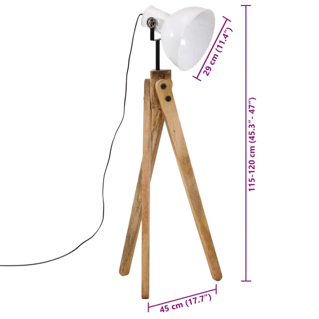 Lampadaire 25 W 45X45X120 Cm E27