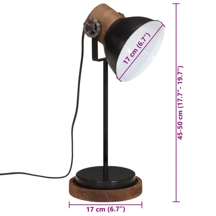 Lampe De Bureau 25 W 17X17X50 Cm E27
