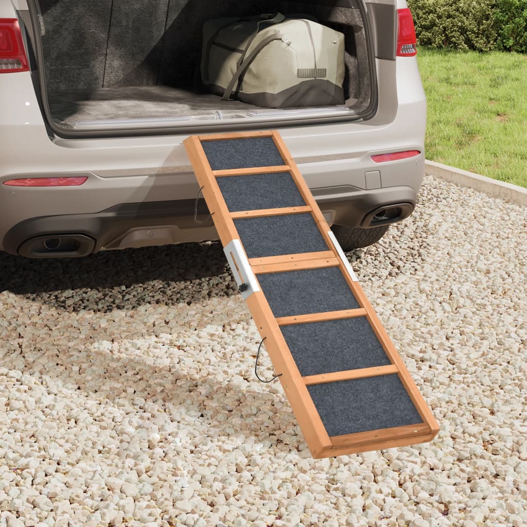 Rampe Pour Chiens Bois De Sapin Solide