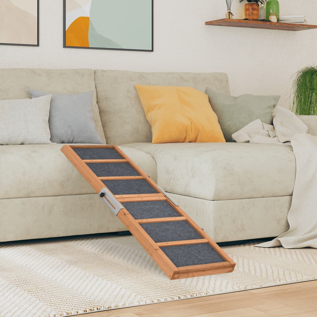 Rampe Pour Chiens Bois De Sapin Solide