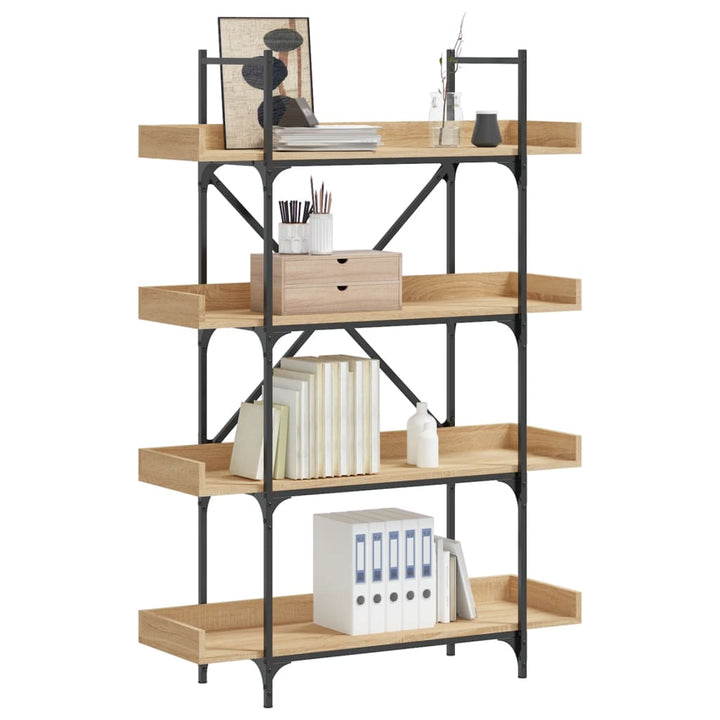 Bibliothèque 5 Niveaux 100X33X180,5 Cm