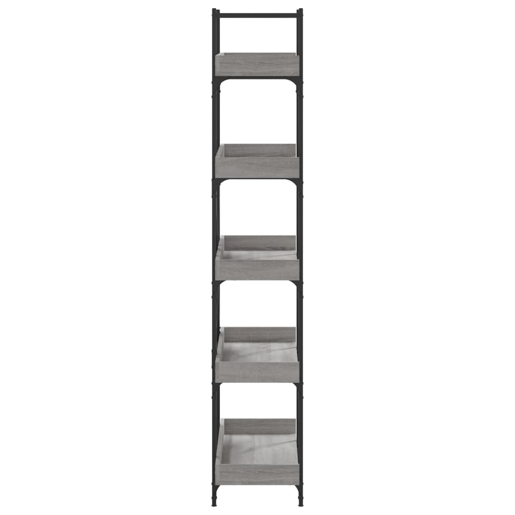 Bibliothèque 5 Niveaux 100X33X180,5 Cm