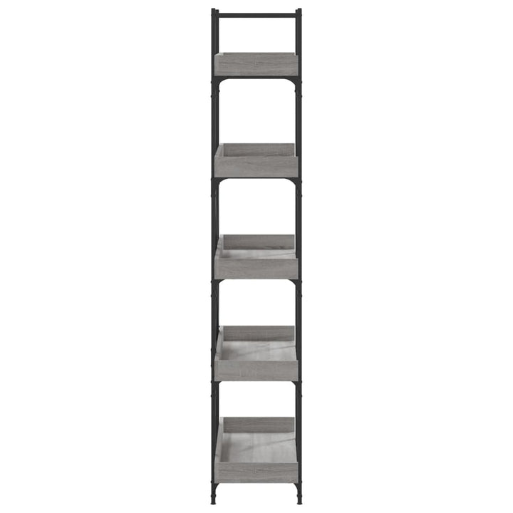 Bibliothèque 5 Niveaux 100X33X180,5 Cm