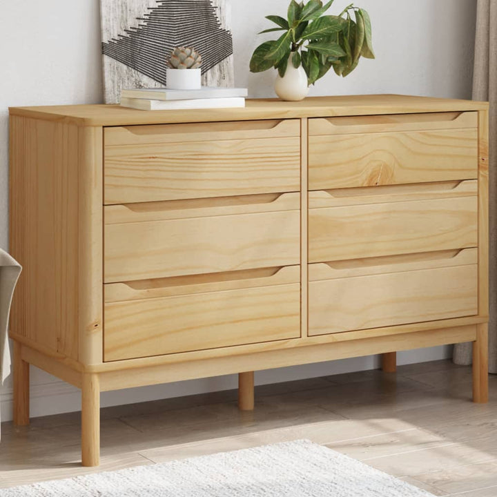Commode Floro Bois De Pin Massif