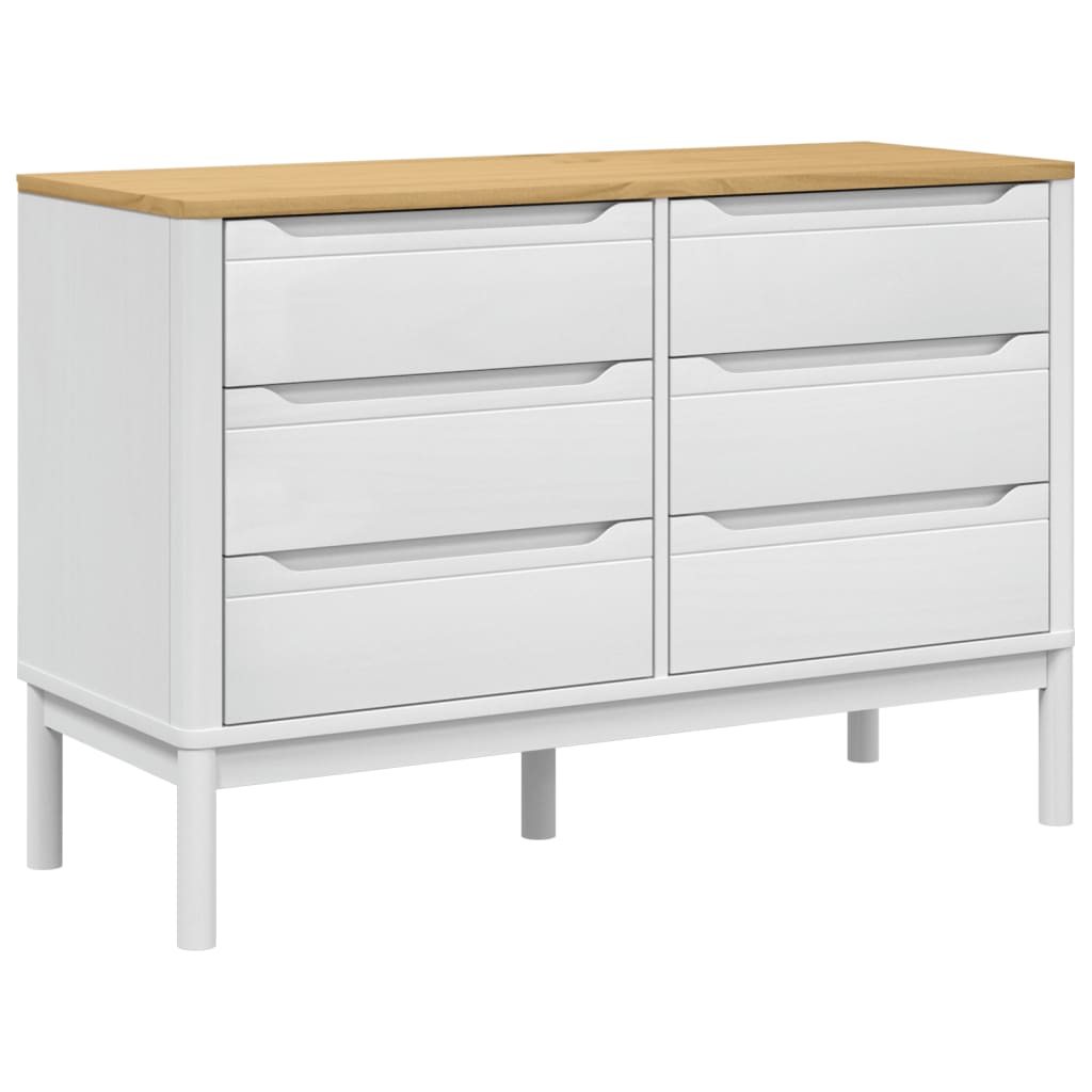 Commode Floro Bois De Pin Massif