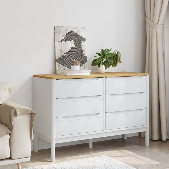 Commode Floro Bois De Pin Massif