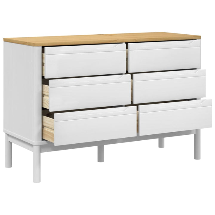 Commode Floro Bois De Pin Massif
