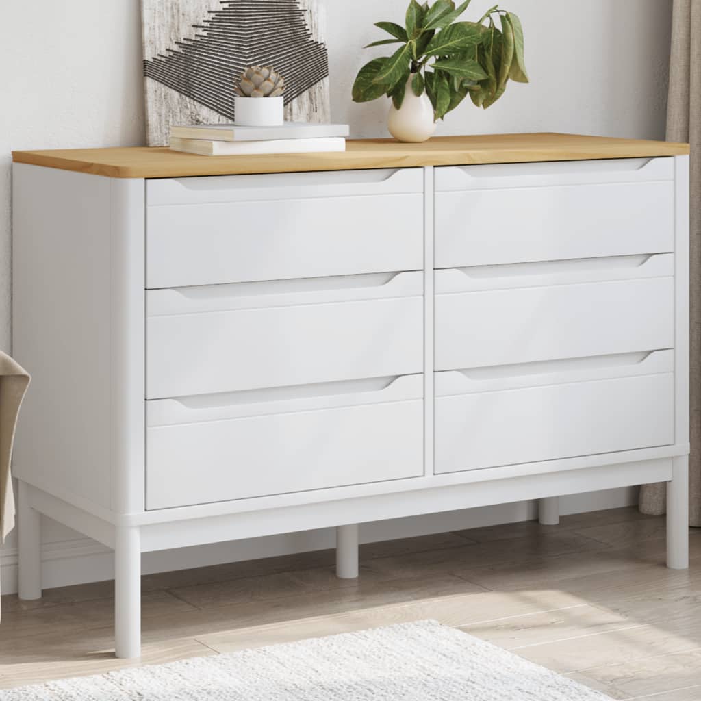 Commode Floro Bois De Pin Massif