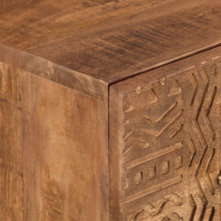 Commode Bois Massif De Manguier Et Fer