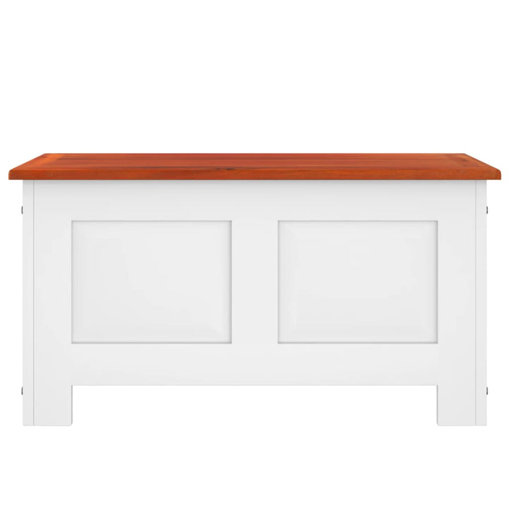 Coffre De Rangement Et Couvercle Bois D'acacia