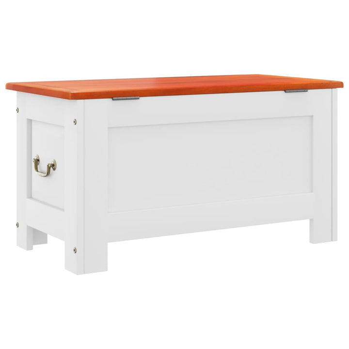 Coffre De Rangement Et Couvercle Bois D'acacia