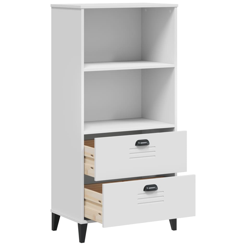 Bibliothèque Viken 60X35X123 Cm Bois D'ingénierie