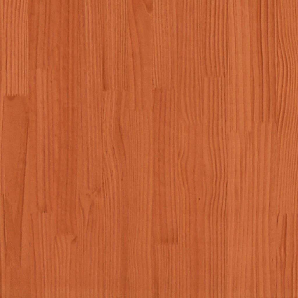Bibliothèque/Séparateur De Pièce 100X30X199,5 Cm Bois De Pin Marron