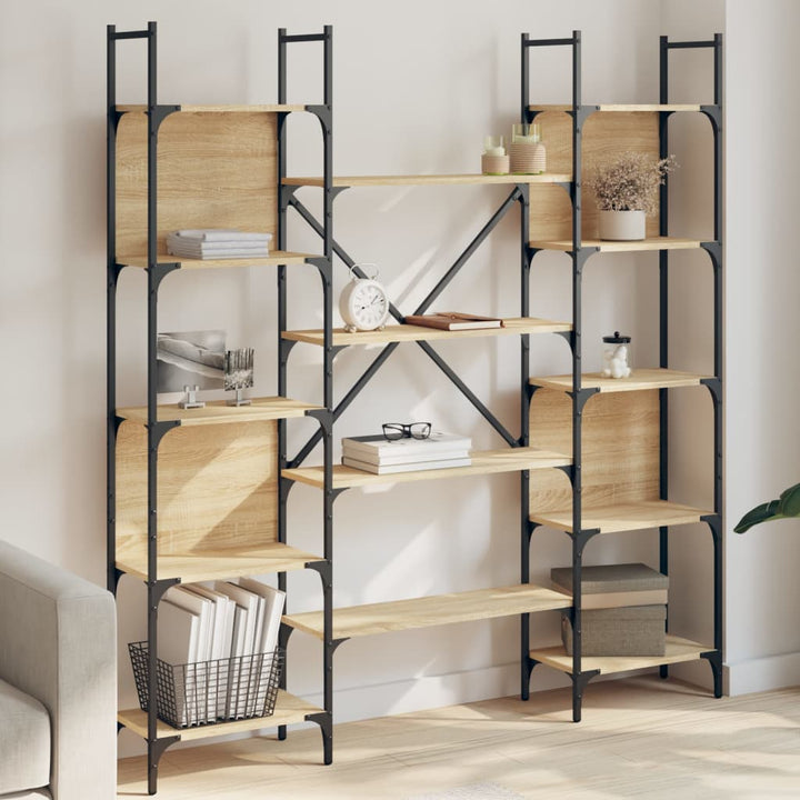 Bibliothèque 155,5X24X166,5 Cm Bois D'ingénierie