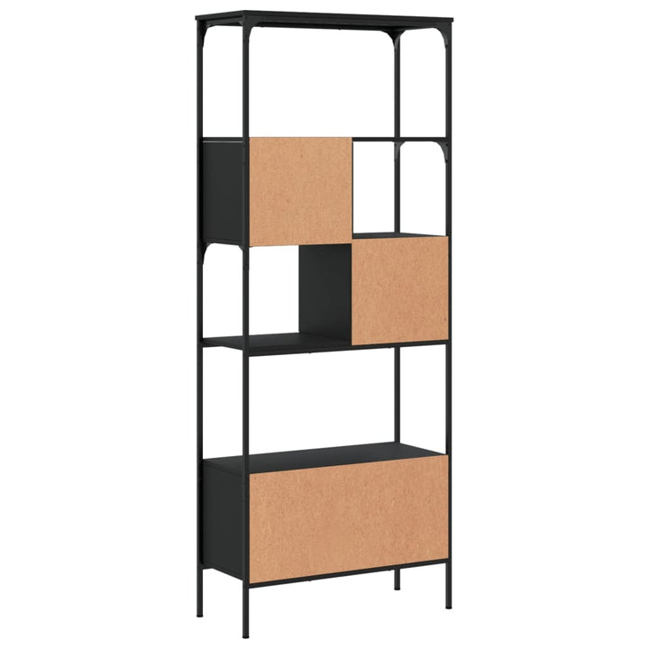 Bibliothèque 5 Niveaux 76X33X188,5 Cm Bois D'ingénierie
