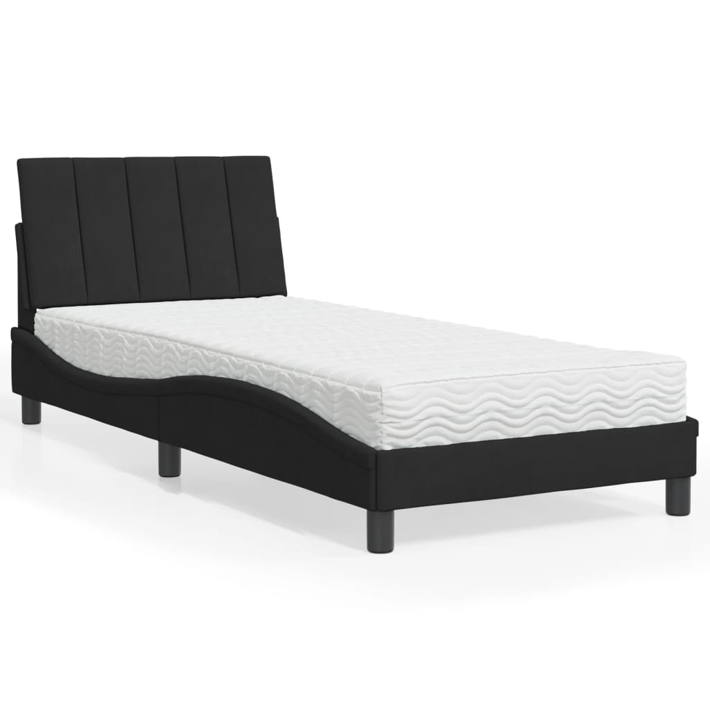 Lit Avec Matelas Velours