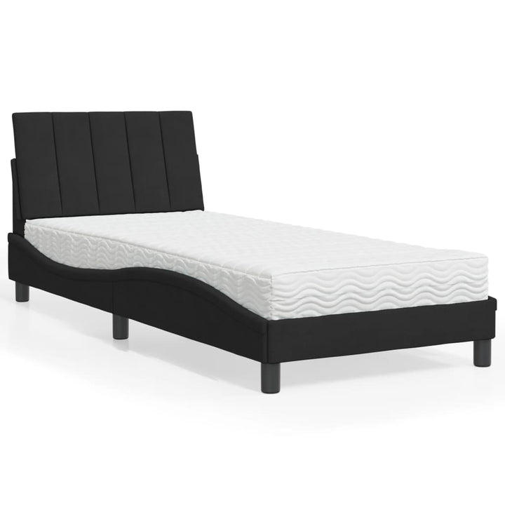 Lit Avec Matelas Velours
