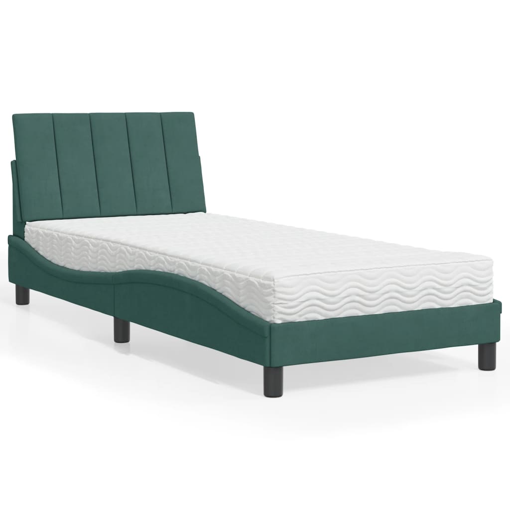 Lit Avec Matelas Velours