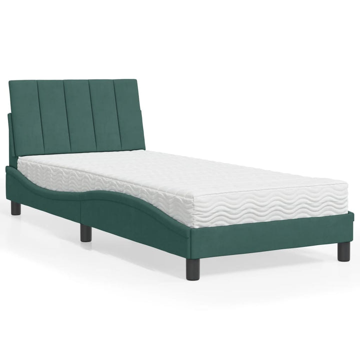 Lit Avec Matelas Velours
