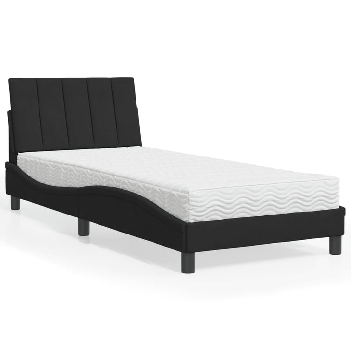 Lit Avec Matelas Velours