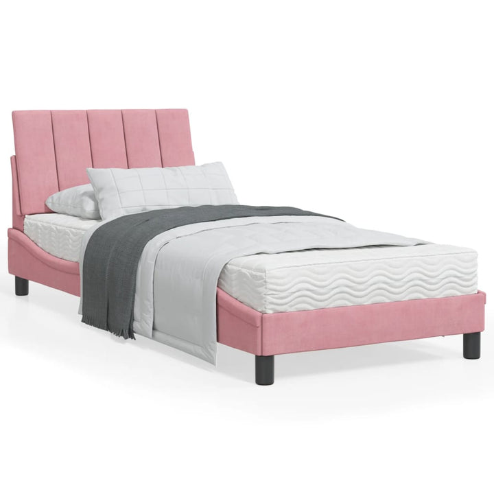 Lit Avec Matelas Velours