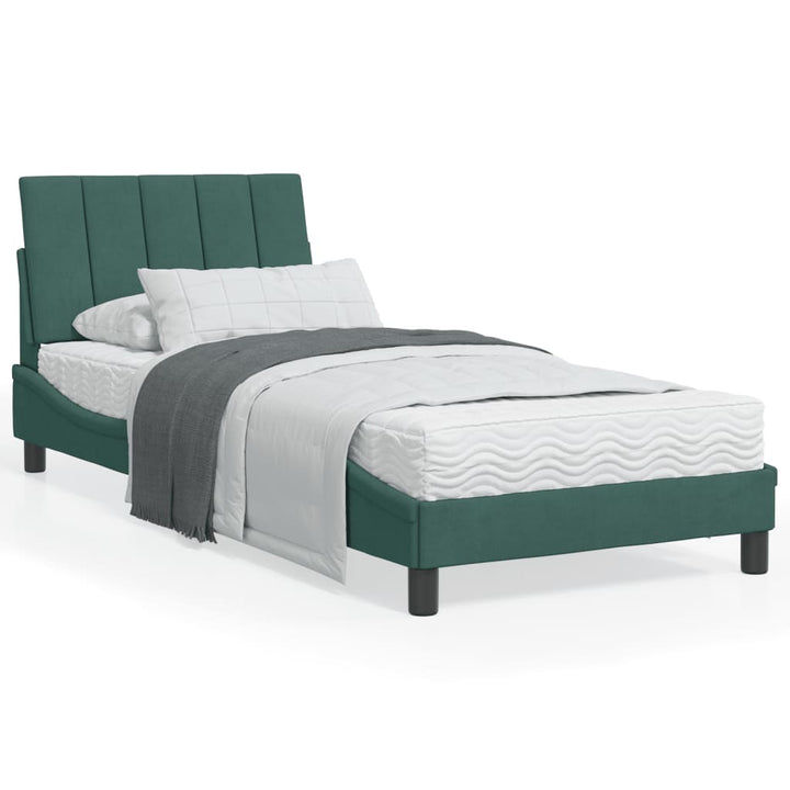 Lit Avec Matelas Velours