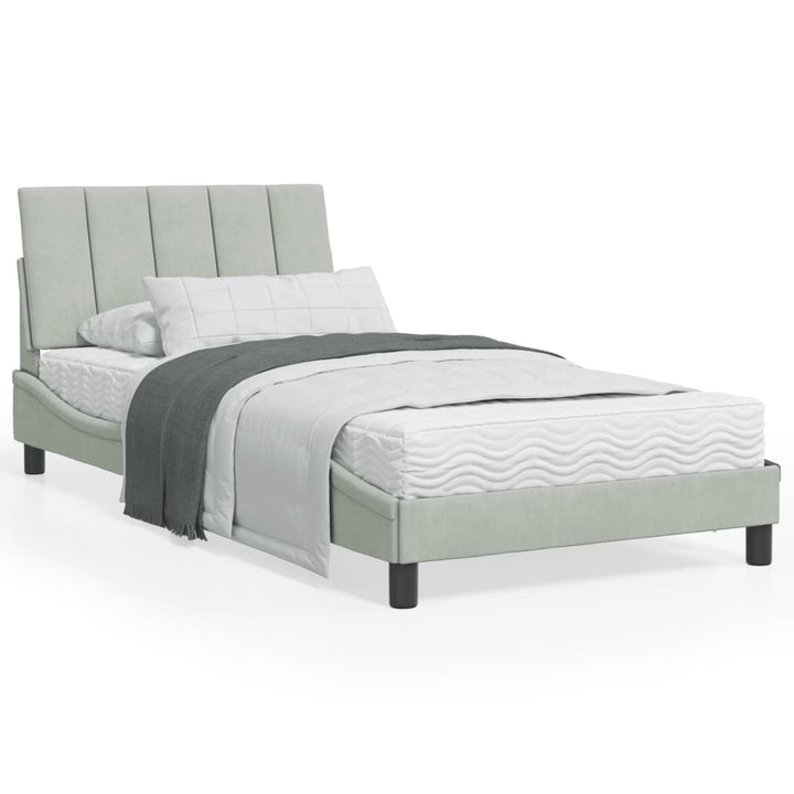 Lit Avec Matelas Velours