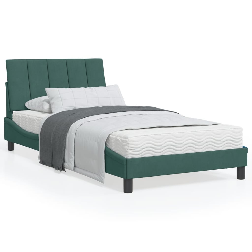 Lit Avec Matelas Velours