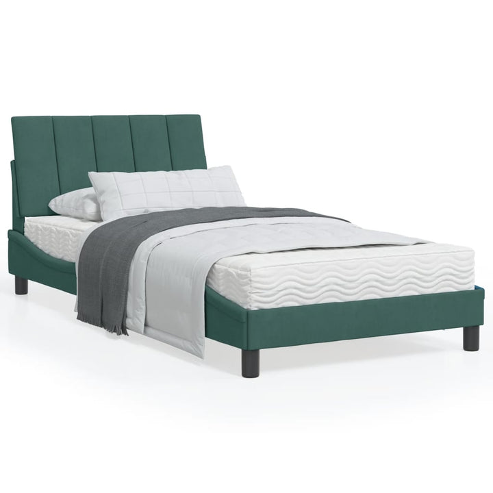 Lit Avec Matelas Velours