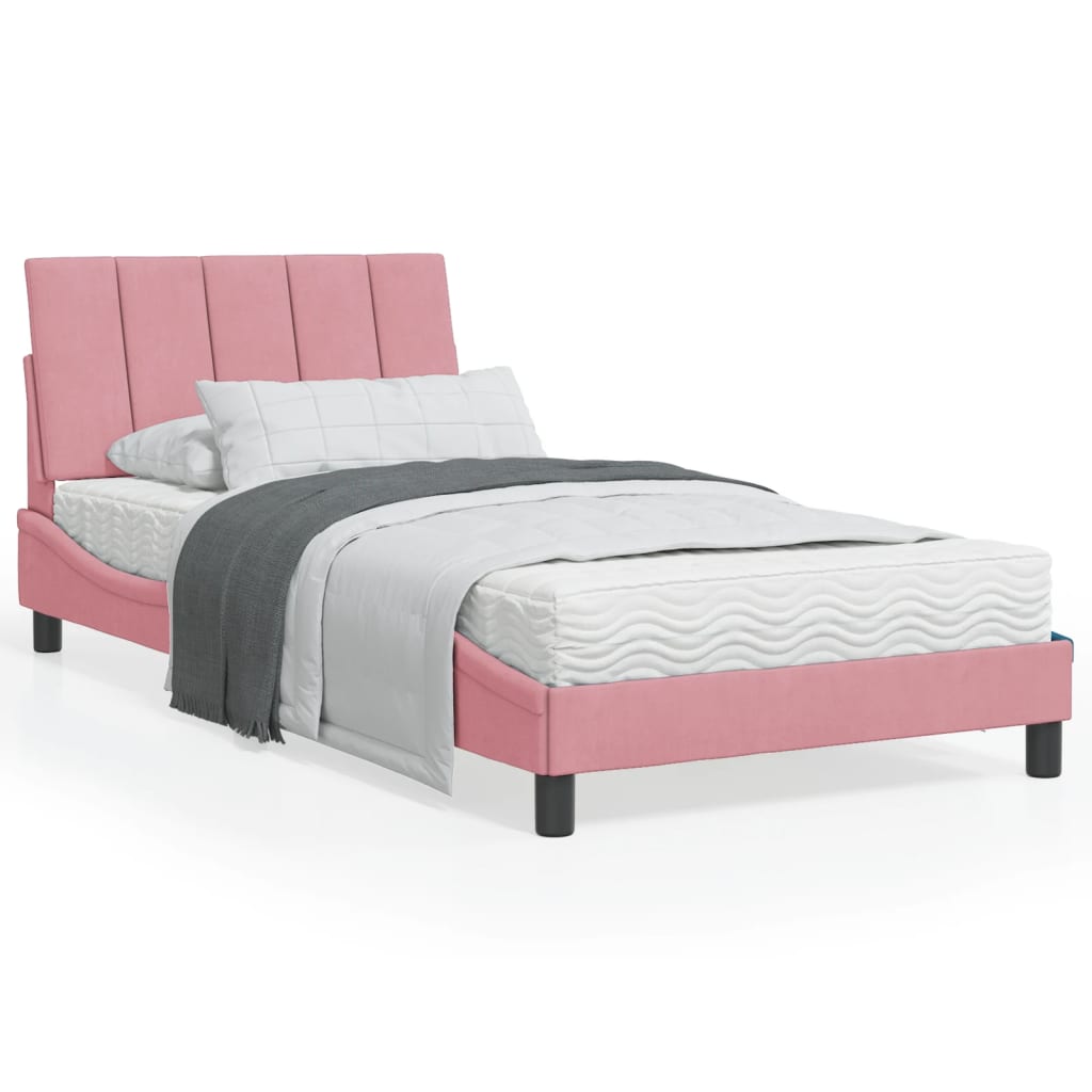 Lit Avec Matelas Velours