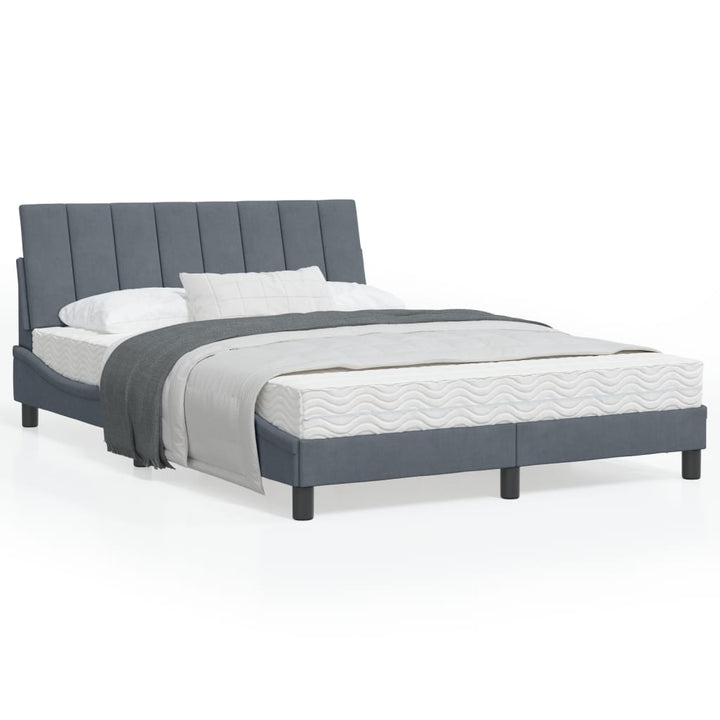 Lit Avec Matelas Velours