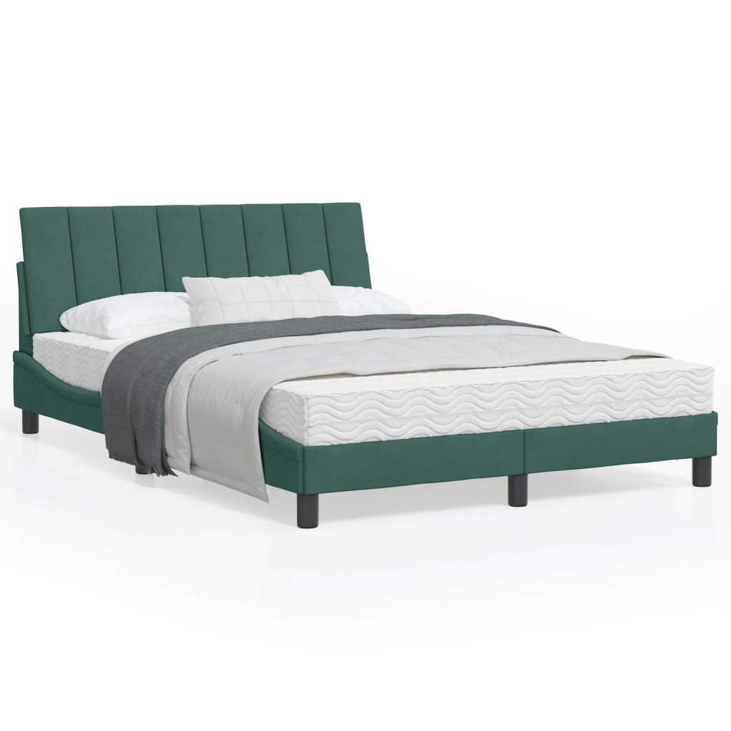Lit Avec Matelas Velours