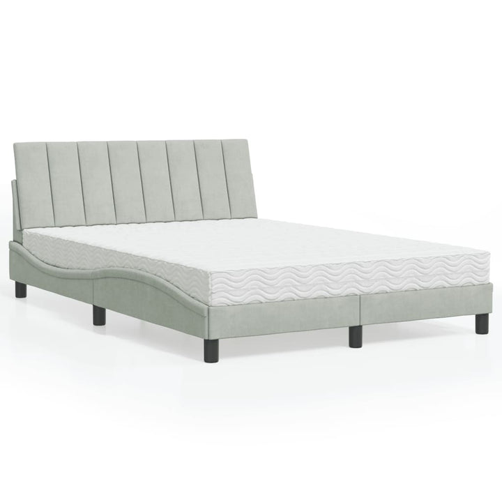 Lit Avec Matelas Velours