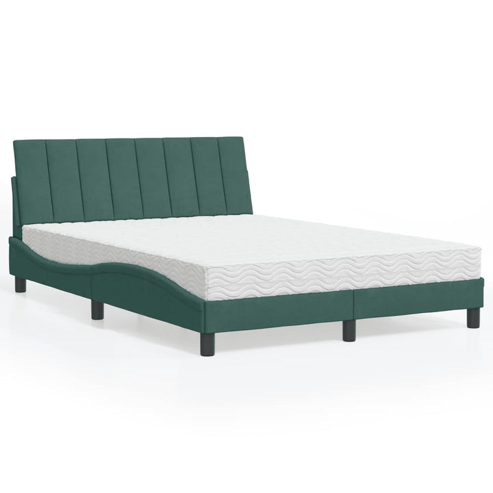 Lit Avec Matelas Velours