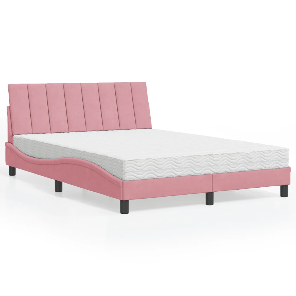 Lit Avec Matelas Velours