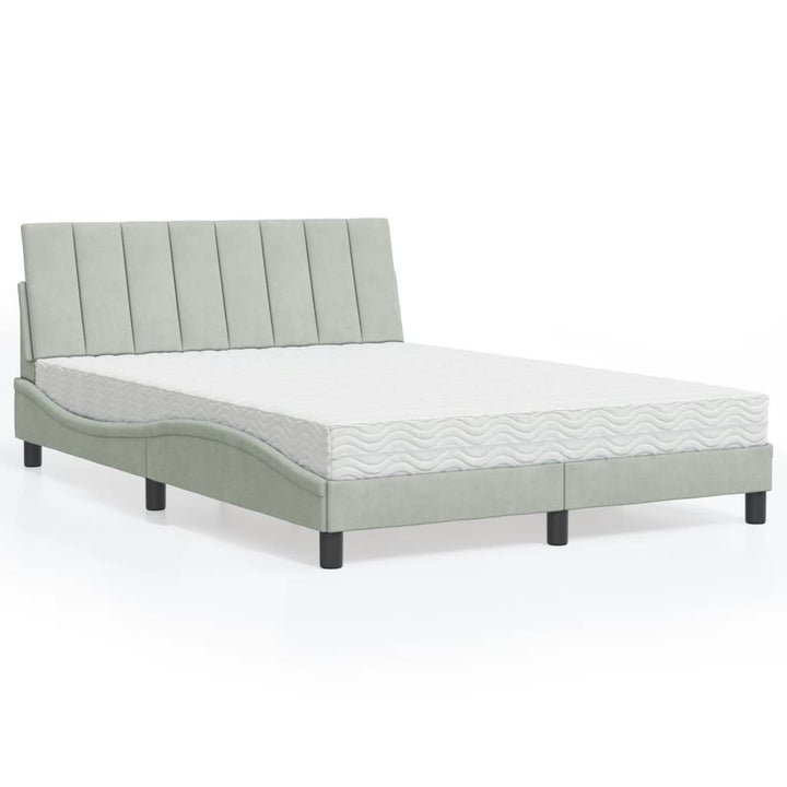 Lit Avec Matelas Velours