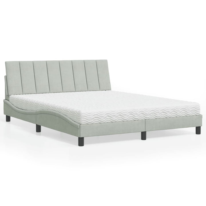 Lit Avec Matelas Velours